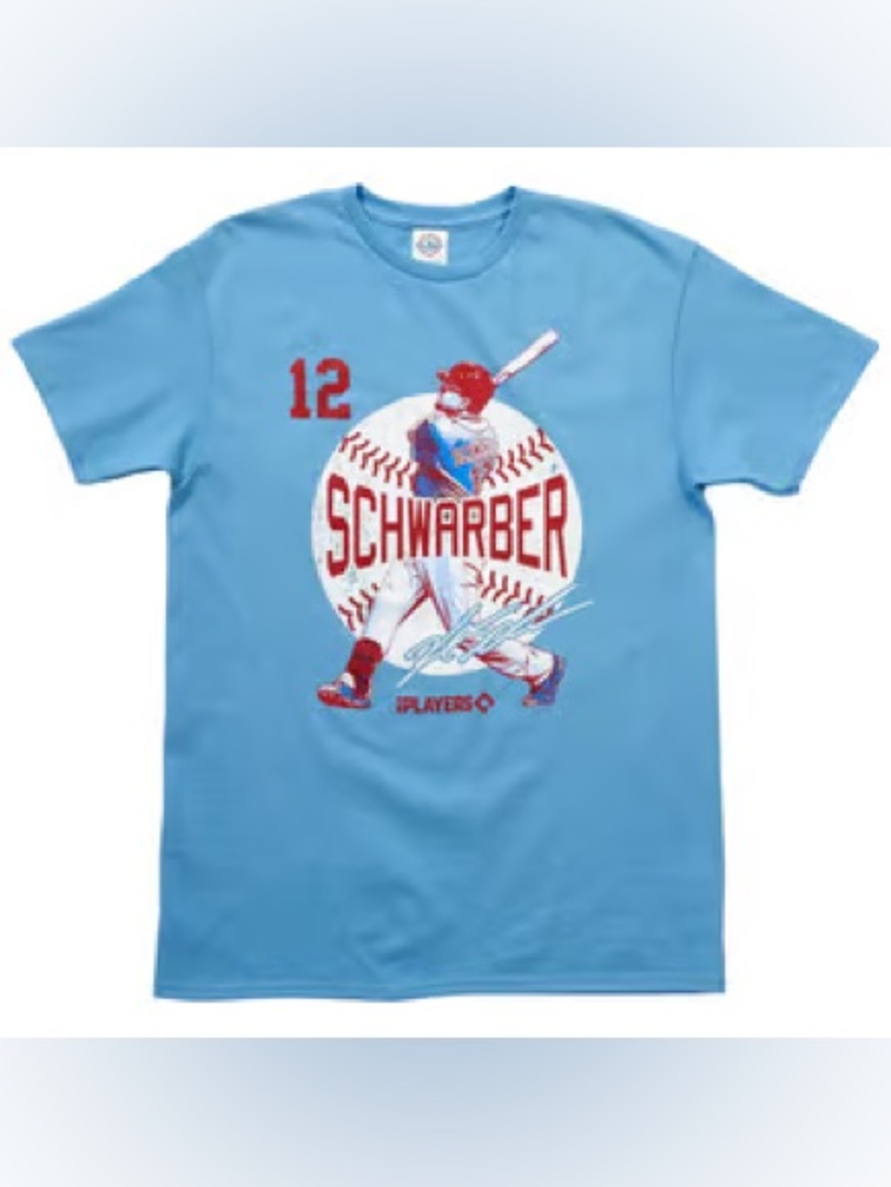 NWOT Phillies Schwarber Shirt - Medium